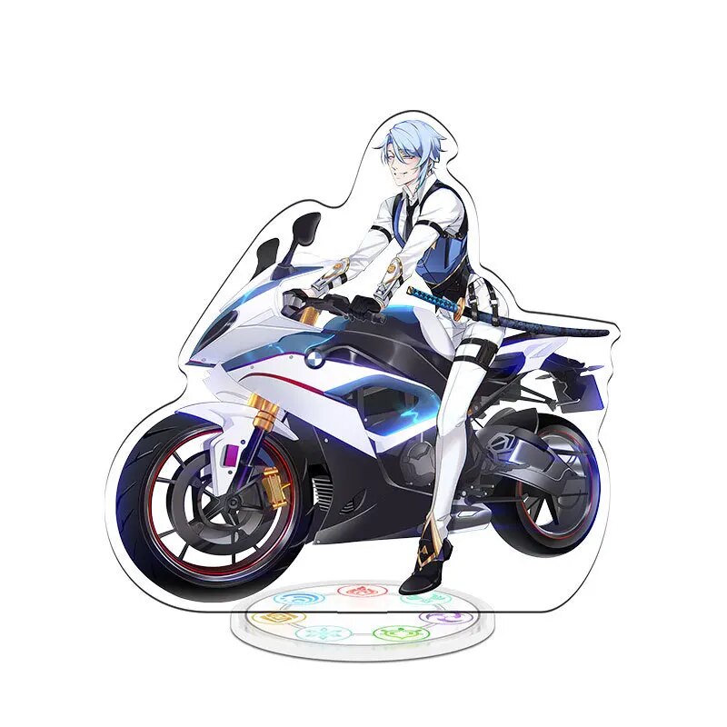 Anime Genshin Impact Figure Hutao Cosplay Acrylic Yae Miko Raiden Shogun Stand Sign Desk Decor Prop Fans Toy Gift For Friend