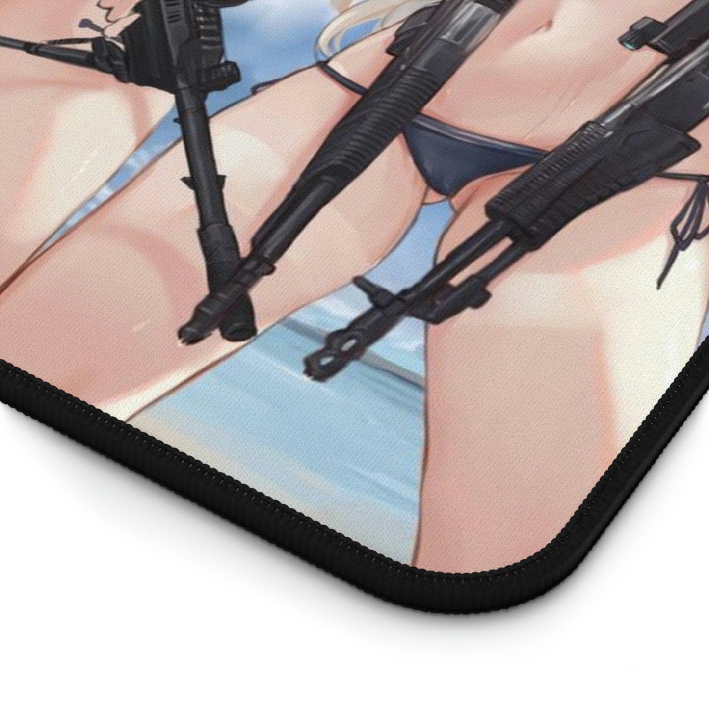 Girls Frontline Ecchi Mousepad - Bikini Waifus Large Desk Mat - Playmat - Girls With Guns