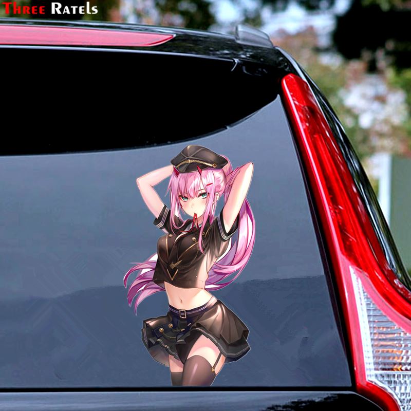 Anime Girls Large Stickers | Girls Car stickers | Kawai Car stickers | Kawai anime girl Stickers