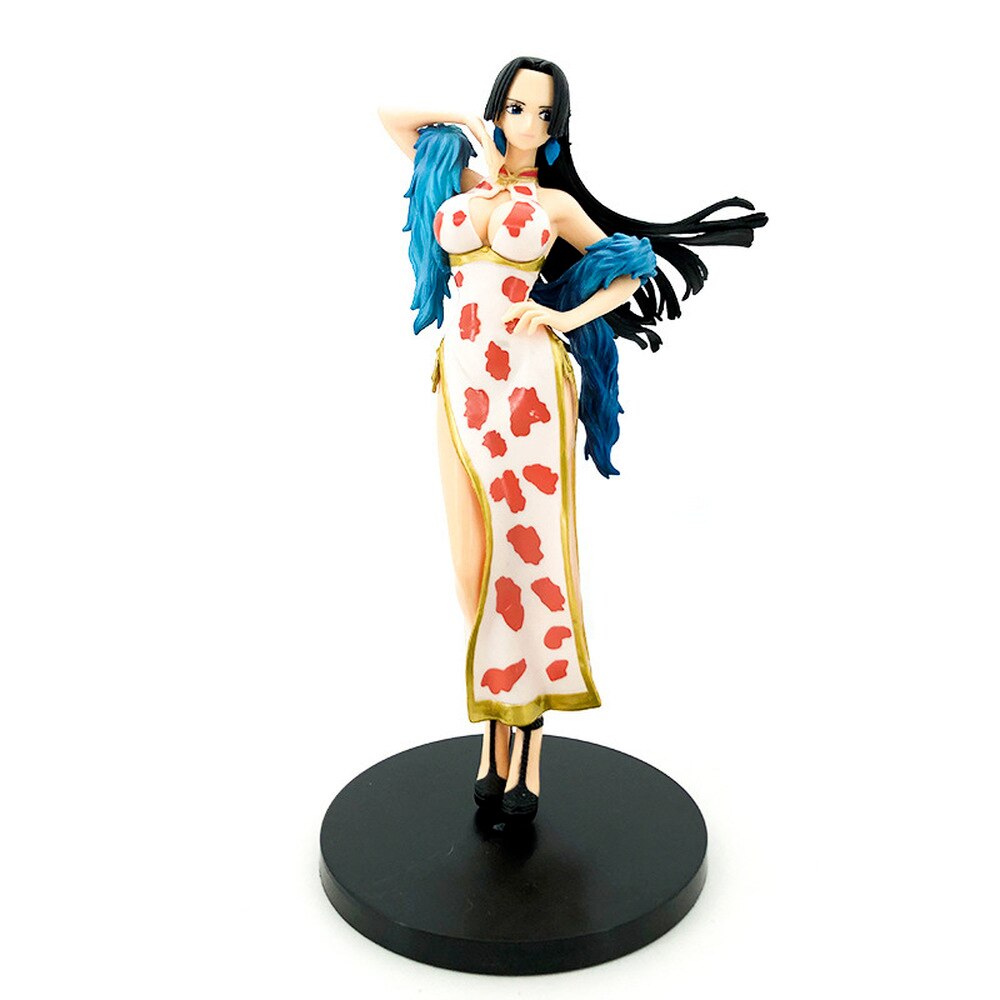 24CM Sexy Boa Hancock Figurine One Piece Accessories Anime Action Figure Adult Children Kids Toys Manga Gift Free Shipping Items