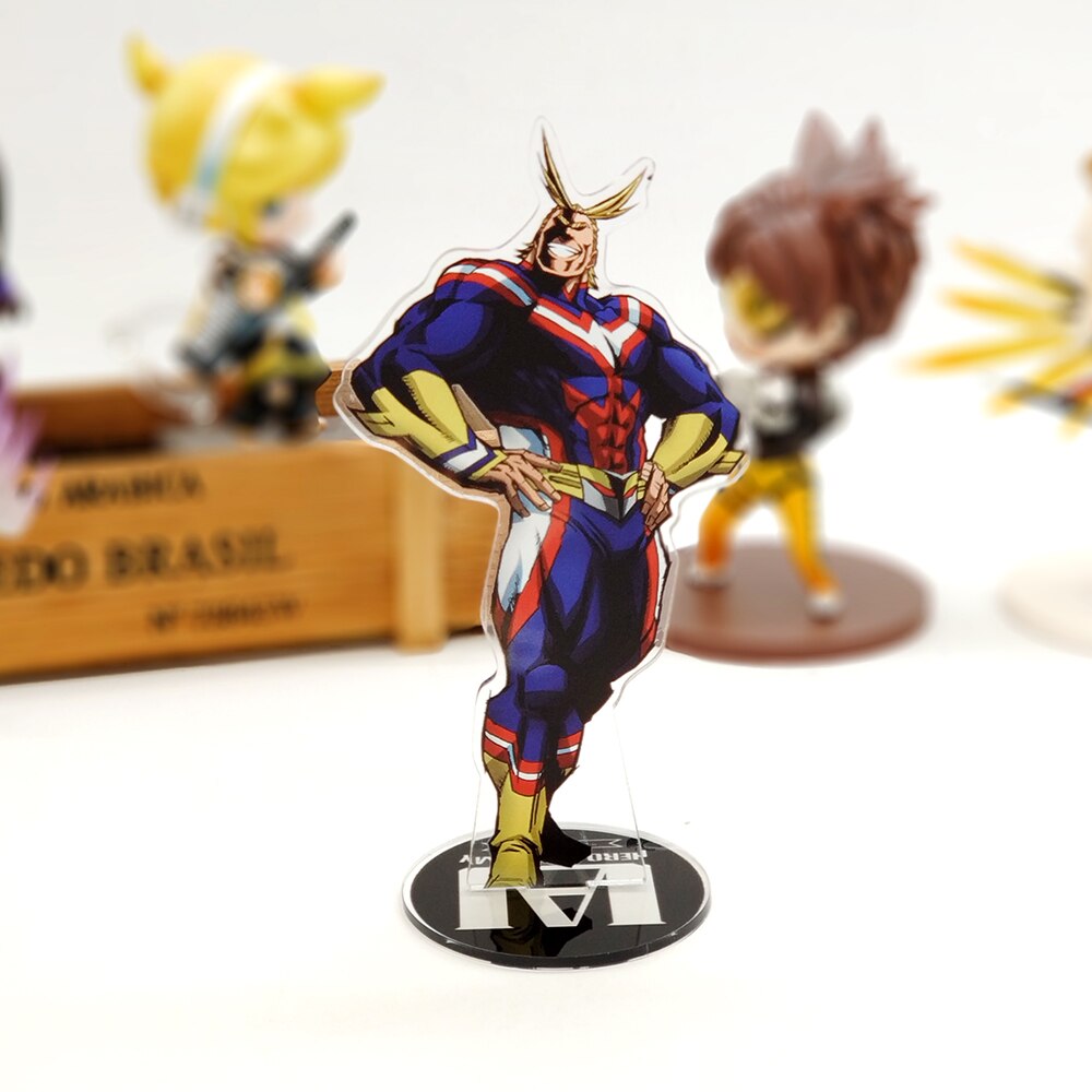 My Hero Academia All Might  japanese boku acrylic standee figurines desk decoration cake topper anime