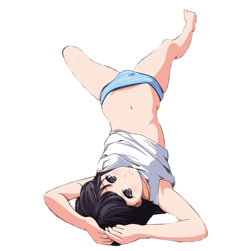 Kawai anime girl Sticker | Bikin Anime girl stickers | swimsuit, underwear, car stickers decal anime cute car accessories decoration