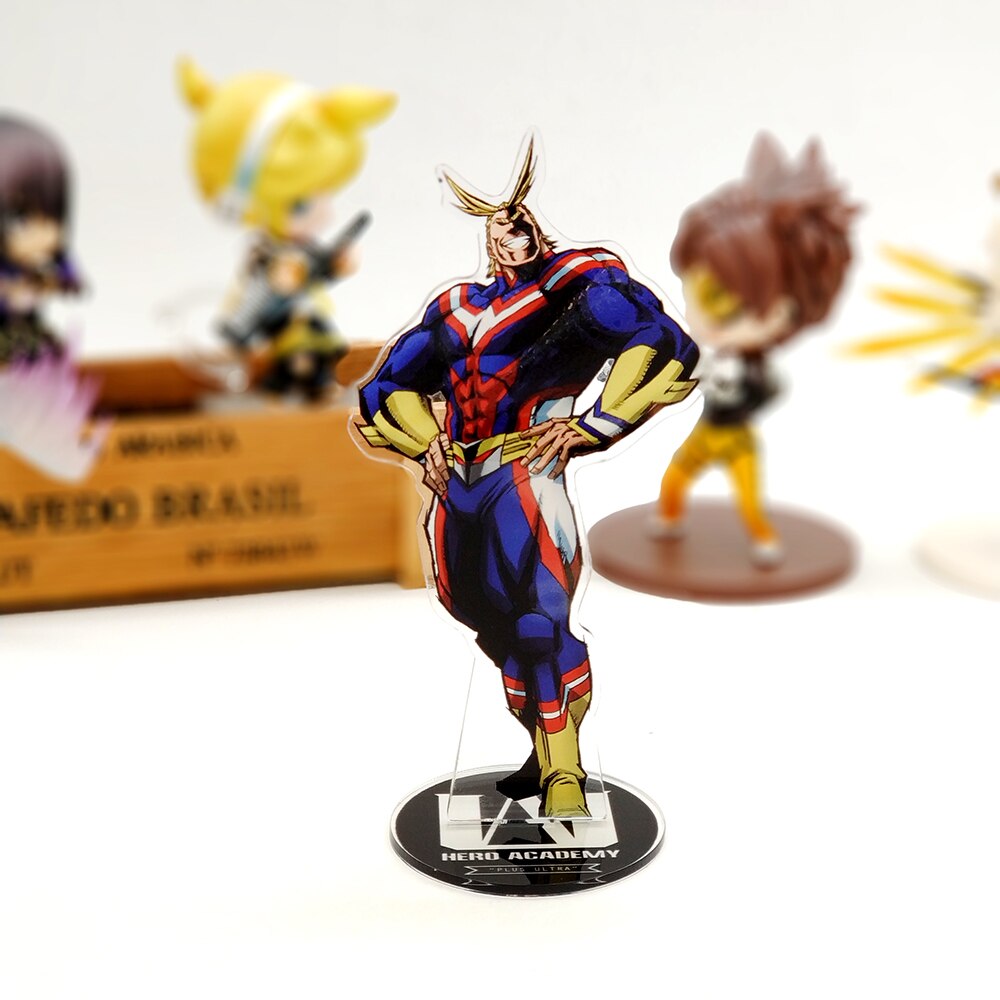 My Hero Academia All Might  japanese boku acrylic standee figurines desk decoration cake topper anime