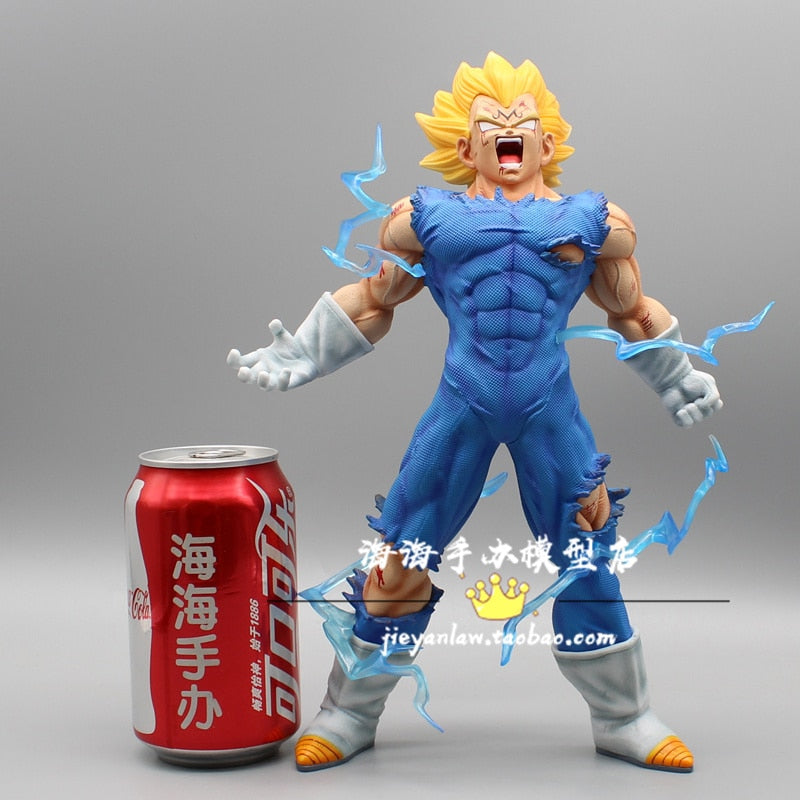 25cm Anime Dragon Ball Z Figure Majin Vegeta Figure Self-destruct Majin Vegeta Action Figure PVC Model Collection Toys Gifts