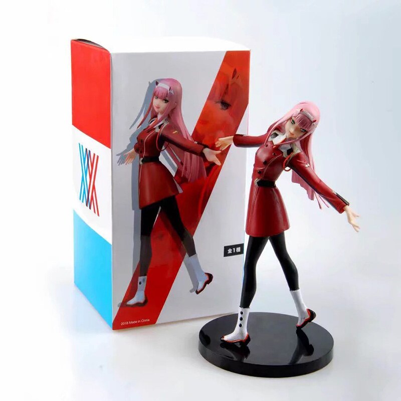 21cm DARLING in the FRANXX Figure Toy Zero Two 02 PVC EXQ Ver Action Figures PVC Model Toys Anime Dolls Children