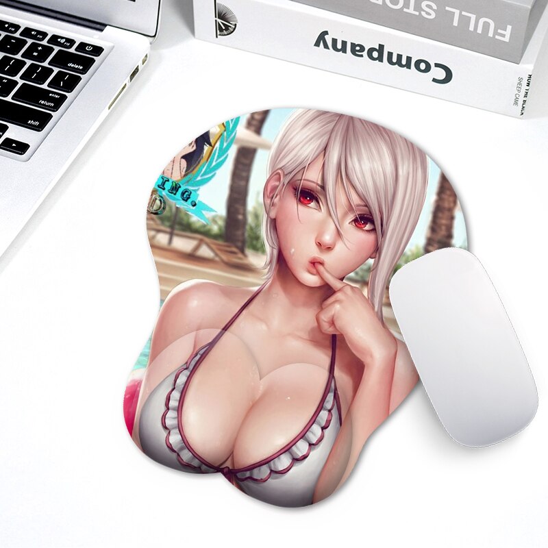 3D Silicone Mousepad | Wrist rest Mouse Pad | Silicone Anime mousepad