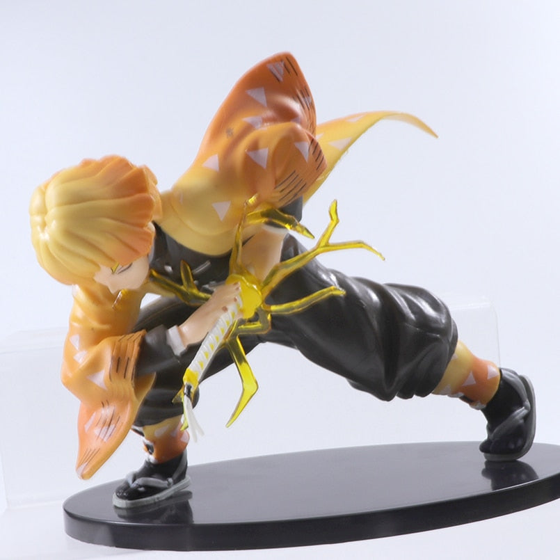 Kimetsu no Yaiba ( Demon slayer ) Action Figure 13 cm |  Nezuko, Tanjirou, Zenitsu Figure PVC Action Figure | Anime Demon Slayer Figurine Toys