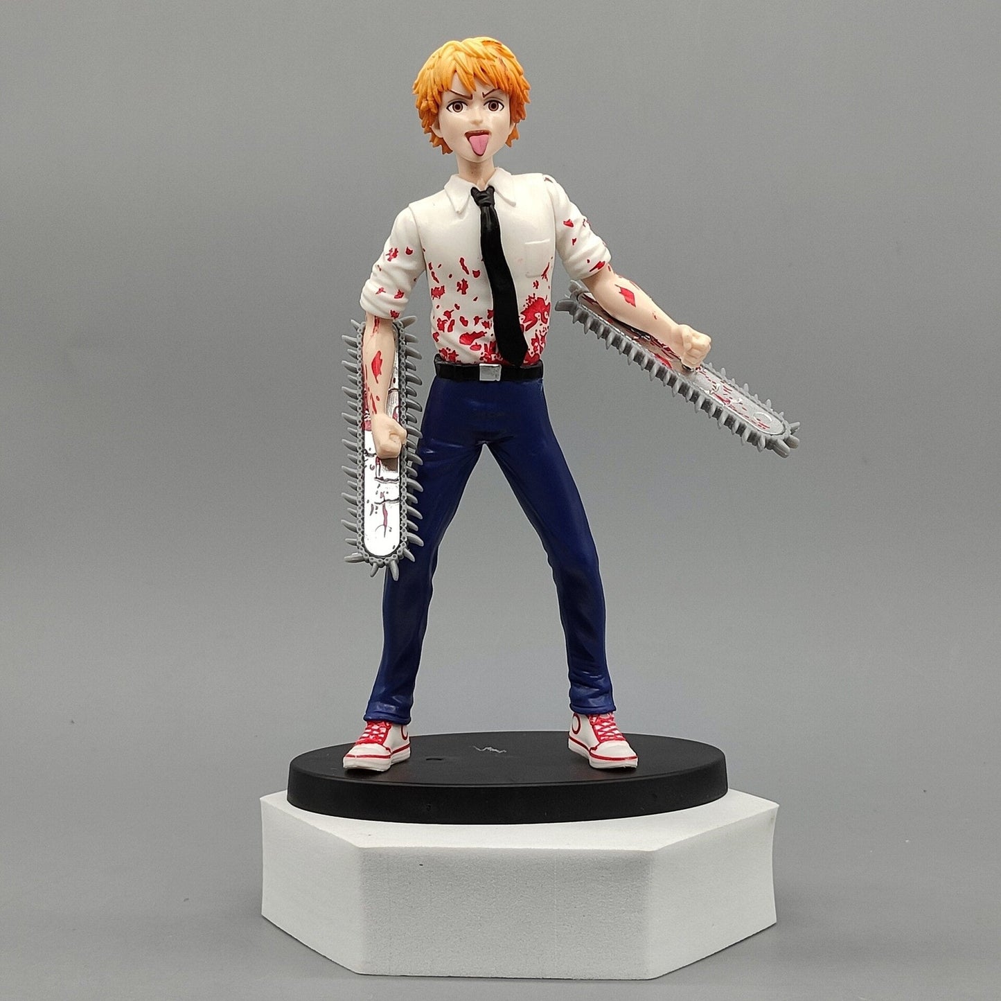 18cm Anime Makima Figure Power Chainsaw Man Action Figure Pochita Figure Scene Ornament Denji Model Doll Makima Toys PVC