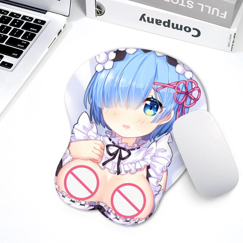 3D Silicone Mousepad | Wrist rest Mouse Pad | Silicone Anime mousepad