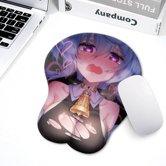 3D Silicone Mousepad | Wrist rest Mouse Pad | Silicone Anime mousepad